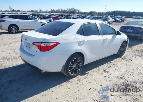 2014 Toyota Corolla S Plus from USA, damaged, VIN 2T1BURHE3EC043066
